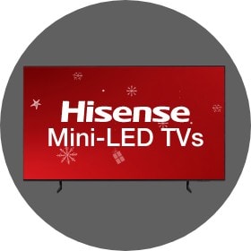 Big Savings Premium Hisense Mini LED TVs